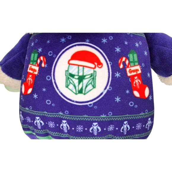 Star Wars Baby Yoda Grogu Plush Lot of 2 Christmas Mandalorian Child New NO TAGS - Picture 6 of 7